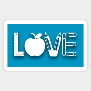 Love Teacher Sticker
